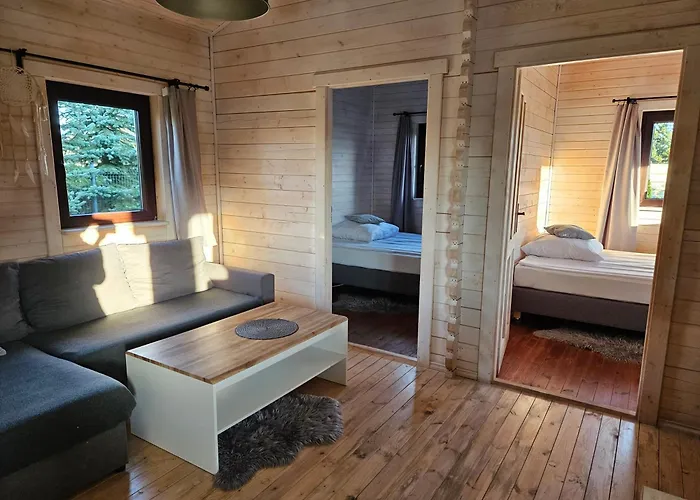 Chalet Caloroczny Magjan Z Sauna I Jacuzzi Na Wylacznosc Zlotow (Greater Poland)